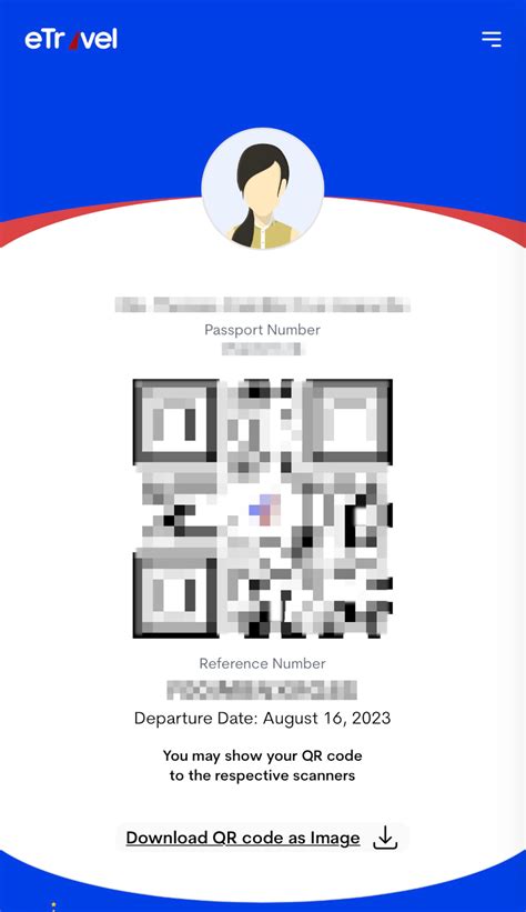 Traveling to the Philippines: How to Get eTRAVEL QR .